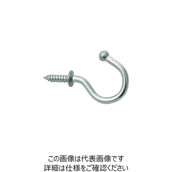 スガツネ工業 (110020063)TLー20/ステンレス鋼製玉付フック TL-20 1個 225-0376（直送品）