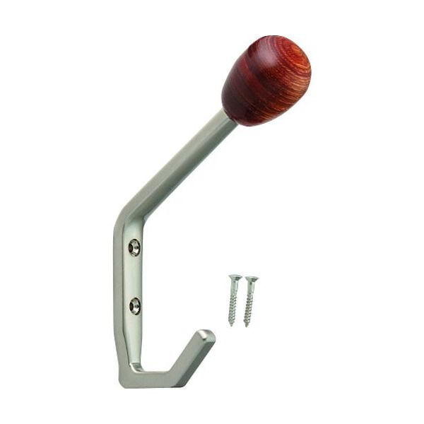 スガツネ工業 SUGATSUNE (110020107)SWーBー140WB/スチールウッド 帽子掛 SW-B-140WB 1個（直送品）