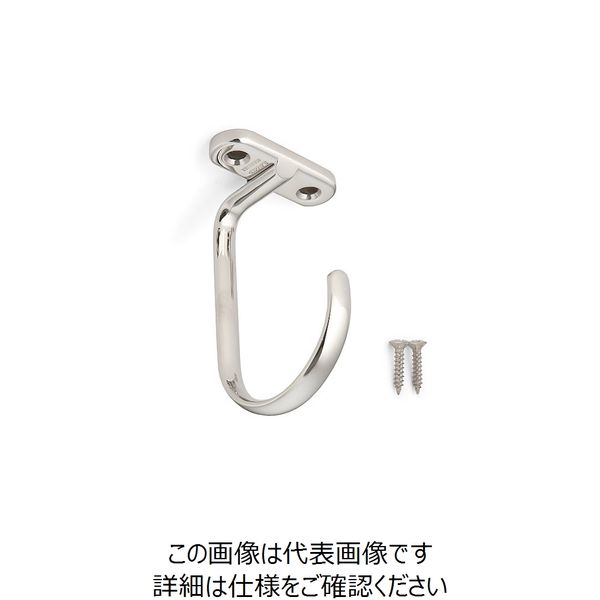 スガツネ工業 SUGATSUNE (110020206)DSーHー60ステンレス鋼製フック DS-H-60 1個 820-7460（直送品）
