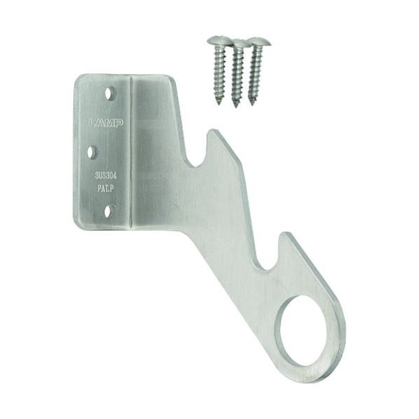 スガツネ工業 SUGATSUNE (110020261)CKー90Lステンレス鋼製ハンガーフック CK-90L 1個 132-6073（直送品）