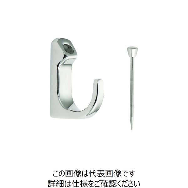 スガツネ工業 (110020500)PFー22/ステンレス鋼製ピンどめフック PF-22 1個 225-3516（直送品）
