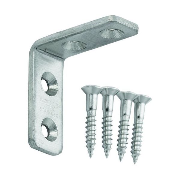 スガツネ工業 SUGATSUNE (120030065)SUー30Mステンレス鋼製アングル SU-30M 1個 132-9314（直送品）