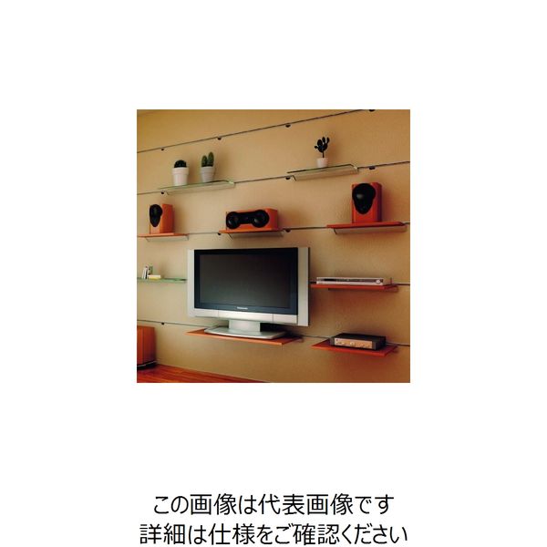 スガツネ工業 (130031208)VTーDFーE1820/調整付棚受システム VT-DF-E1820 1本 224-3983（直送品）