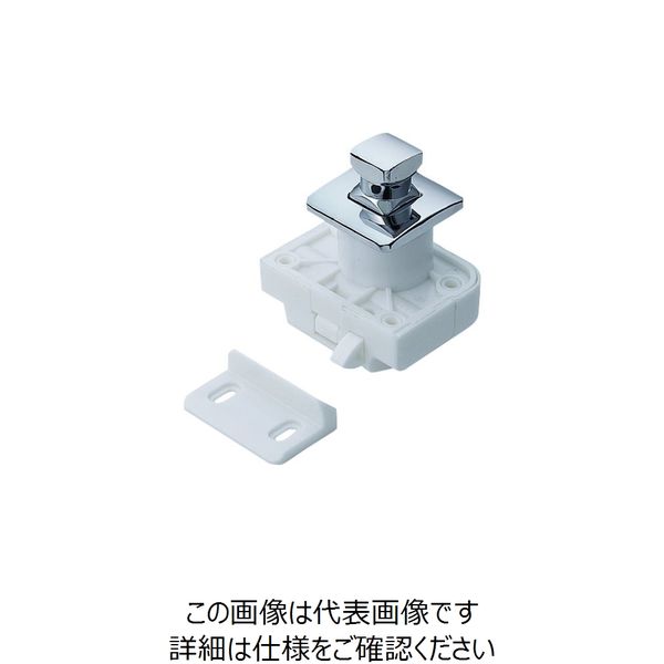 スガツネ工業 SUGATSUNE (140012390)TLPーSーBBーCRプッシュラッチ TLP-S-BB-CR 1個 132-7668（直送品）
