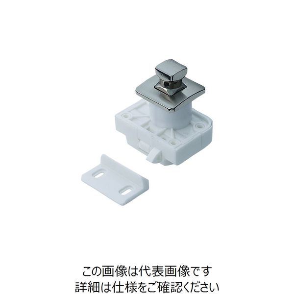 スガツネ工業 SUGATSUNE (140014264)TLPーSーBBーWBプッシュラッチ TLP-S-BB-WB 1個 132-9275（直送品）