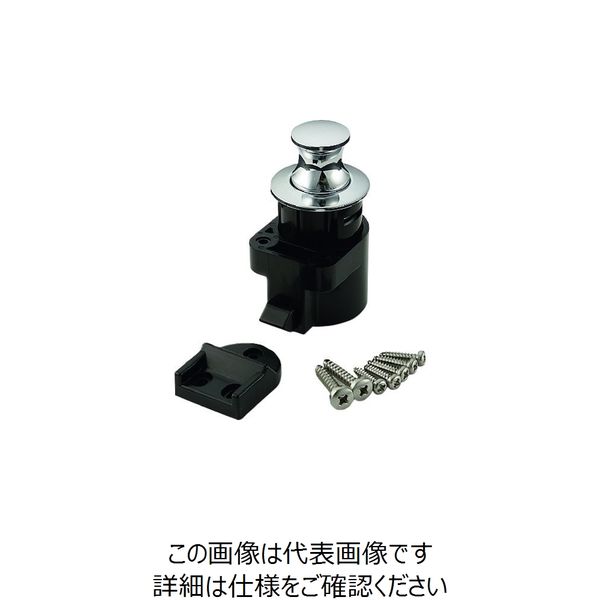 スガツネ工業 SUGATSUNE (140014740)DPLーROーCRデザインプッシュラッチ DPL-RO-CR 1個 132-7745（直送品）
