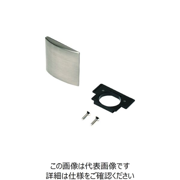 スガツネ工業 (160033893)GHーJ95FPーSNガラス扉用フェイスプレート GH-J95FP-SN 1個(1セット)（直送品）