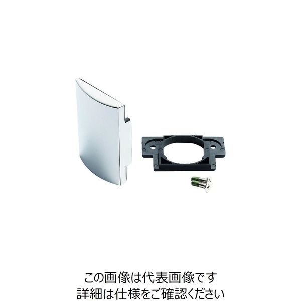 スガツネ工業 (160043631)GHー360FPーCR/ガラス扉用フェイスプレート GH-360FP-CR 1個 225-1954（直送品）