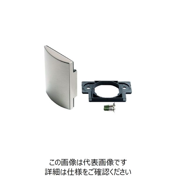 スガツネ工業 (160043632)GHー360FPーSN/ガラス扉用フェイスプレート GH-360FP-SN 1個 225-5085（直送品）