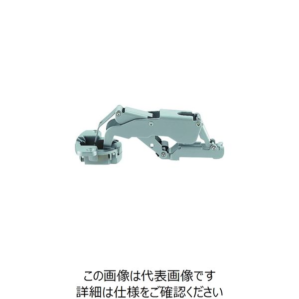 スガツネ工業 SUGATSUNE (160073620)H160ー34/28スライドヒンジ 厚扉用 H160-34/28 1個(1セット)（直送品）