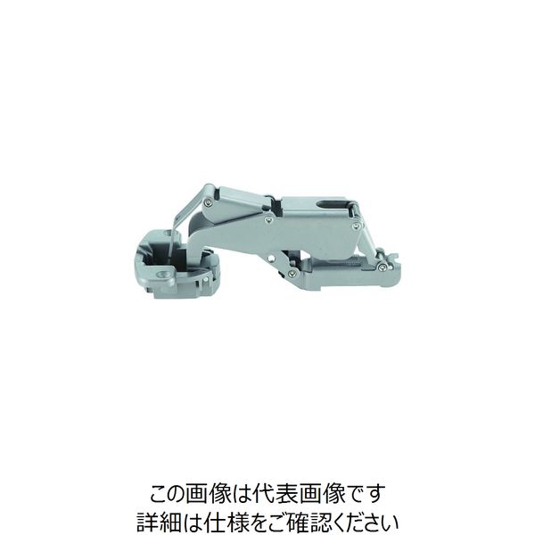 スガツネ工業 SUGATSUNE (160073621)H160ー34/23スライドヒンジ 厚扉用 H160-34/23 1個(1セット)（直送品）