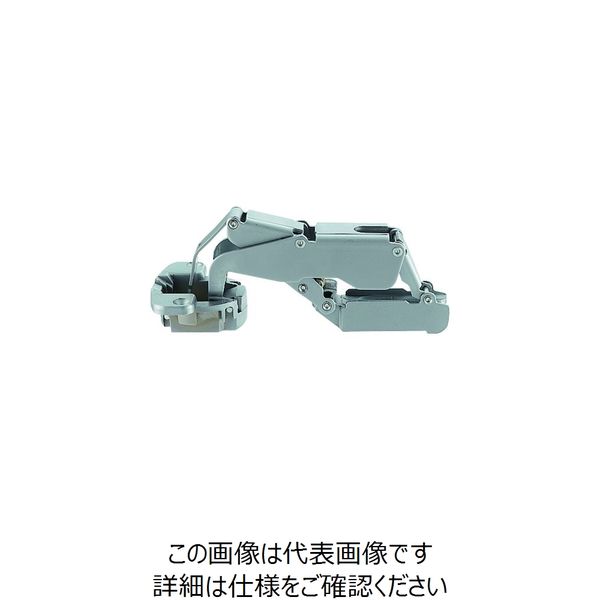 SUGATSUNE (160073630)H160ーC34/28スライドヒンジ 厚扉用 H160-C34/28 1個(1セット)（直送品）