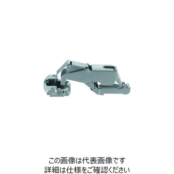 SUGATSUNE (160073631)H160ーC34/23スライドヒンジ 厚扉用 H160-C34/23 1個(1セット)（直送品）