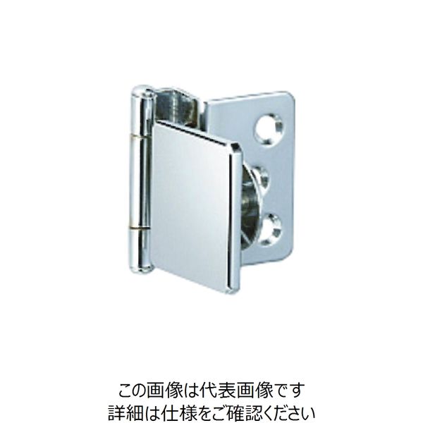 スガツネ工業 SUGATSUNE (170019482)GH34ー8CRーKガラス蝶番 GH34-8CR-K 1個(1セット)（直送品）