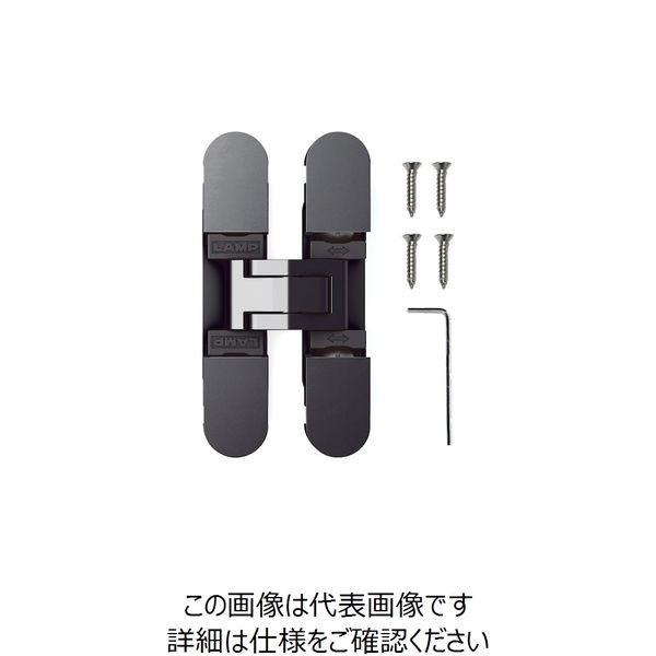 スガツネ工業 (170035443)HES3Dー70BL/隠し丁番 HES3D-70BL 1個 223-6066（直送品）