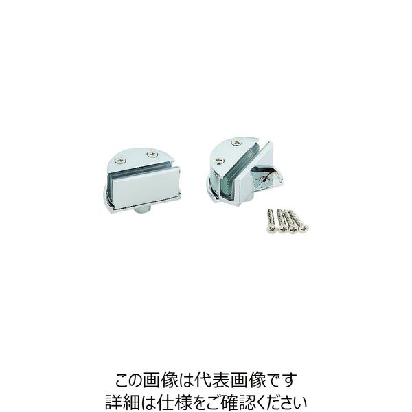 スガツネ工業 SUGATSUNE (170022625)C3010ー01ー5/軸吊ガラス蝶番 C3010-01-5 1セット(2個)（直送品）