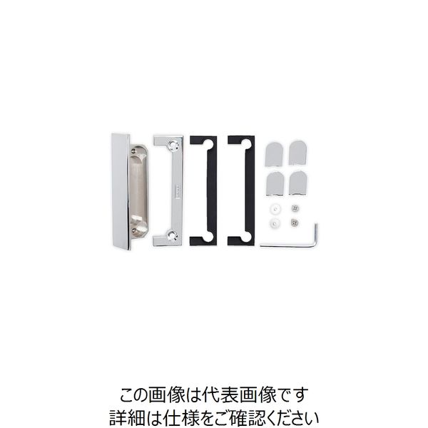 スガツネ工業 (170035802)HES3DーG90BKTーCR/ガラス扉用ブラケット HES3D-G90BKT-CR 1個（直送品）