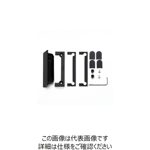 スガツネ工業 (170035804)HES3DーG90BKTーBL/ガラス扉用ブラケット HES3D-G90BKT-BL 1個（直送品）