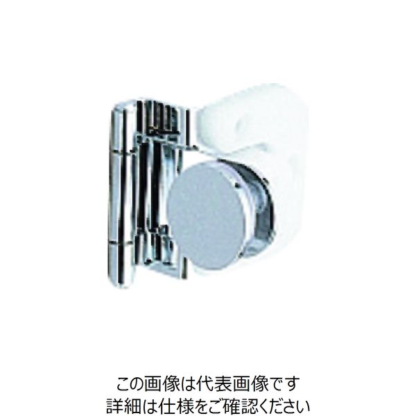 スガツネ工業 SUGATSUNE (170083516)GHC34ー8CRーWキャッチ付ガラス蝶番 GHC34-8CR-W 1個（直送品）