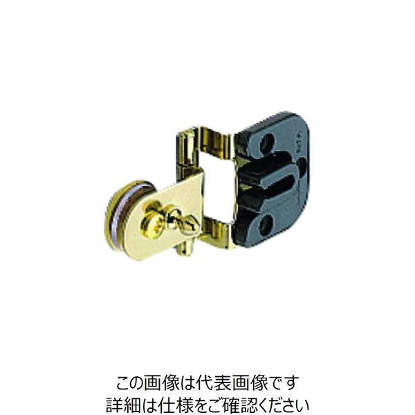 スガツネ工業 SUGATSUNE (170083524)GHC34ー8Gキャッチ付ガラス蝶番 GHC34-8G 1個 131-9941（直送品）