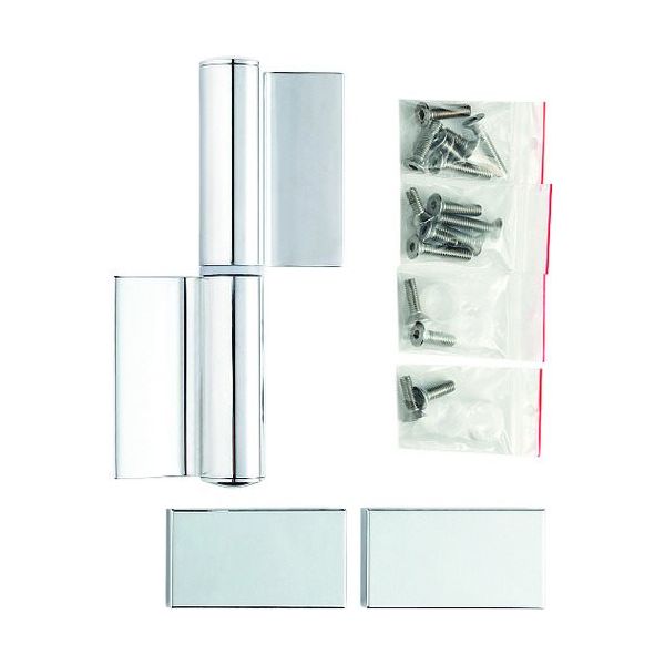 SUGATSUNE (170041167)M835E50Lー14/ソフトクロージング機構付ガラスドア用蝶番 M835E50L-14 1個（直送品）