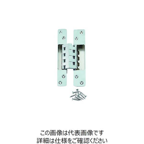 スガツネ工業 (170091015)HESー3038BK SC/建築ドア用隠し蝶番 HES-3038BK SC 1個 223-9325（直送品）