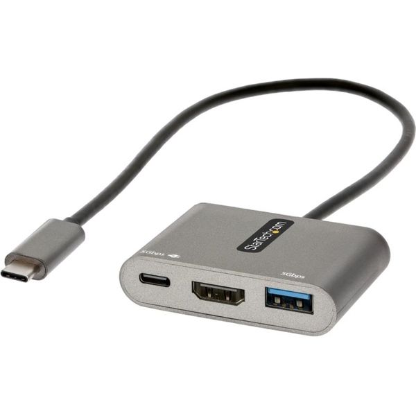 USBハブ Type-C接続 HDMI×1 USB-C×1 USB-A×1 100W PD対応　CDP2HDUACP2　1個（直送品）