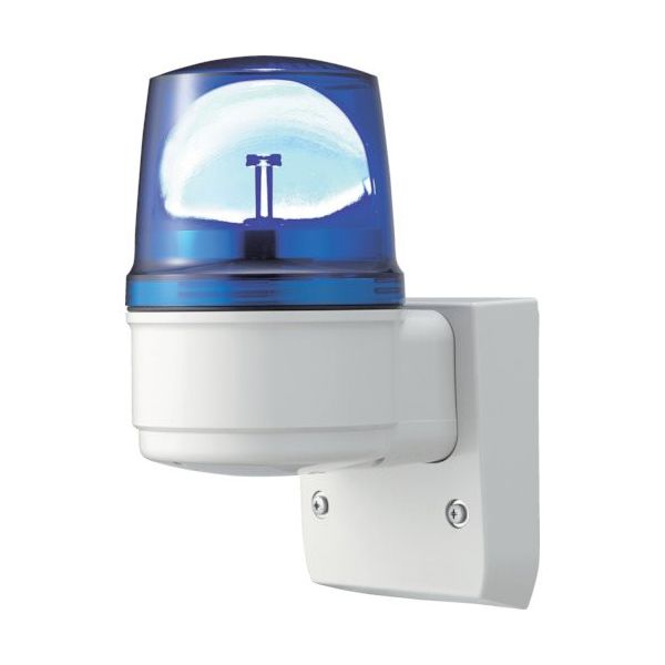 シュナイダー アローシリーズ 青 φ110 LED回転灯+ブザー(壁付) 100V LRSLB-100B-A 1個（直送品）