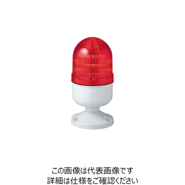 シュナイダー アローシリーズ 赤 φ84 LED表示灯（円形取付台） 100V LAP-100R-A 837-0168（直送品）