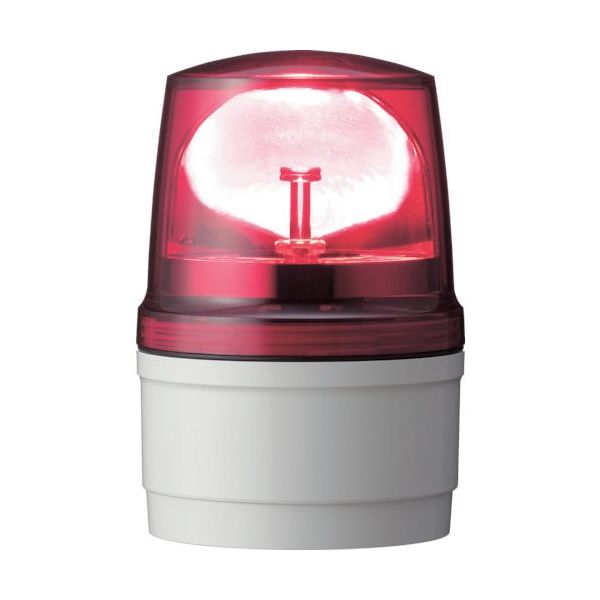 シュナイダーエレクトリック シュナイダー アローシリーズ 赤 φ110 LED回転灯+ブザー 100V LRSGB-100R-A 1個（直送品）