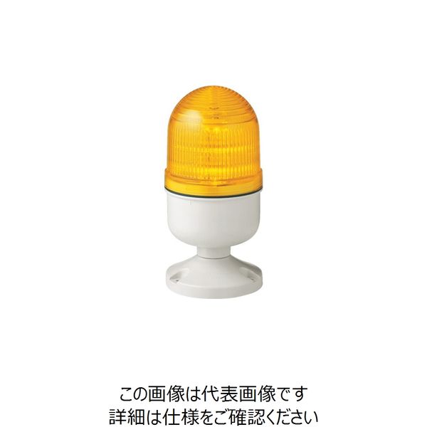 シュナイダー アローシリーズ 黄 φ84 LED表示灯（円形取付台） 100V LAP-100Y-A 837-0169（直送品）