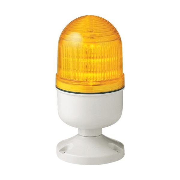 シュナイダーエレクトリック シュナイダー アローシリーズ 黄 φ84 LED表示灯(円形取付台) 100V LAP-100Y-A 1個（直送品）