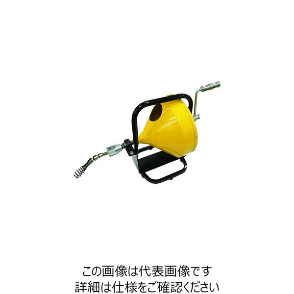 カンツール 排水管掃除機 フレキシロッダーFNハウス ワイヤーSW1015付き FN-8 1組 523-6703（直送品）