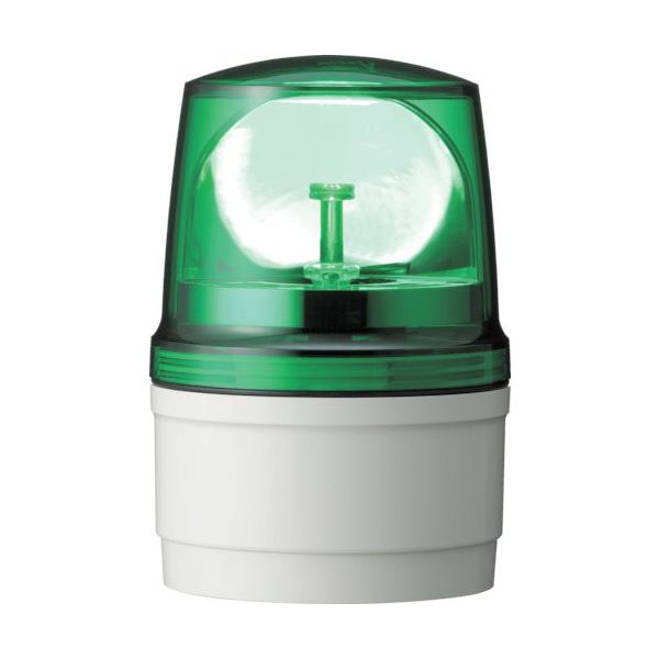 シュナイダーエレクトリック シュナイダー アローシリーズ 緑 φ110 LED回転灯+ブザー 100V LRSGB-100G-A 1個（直送品）