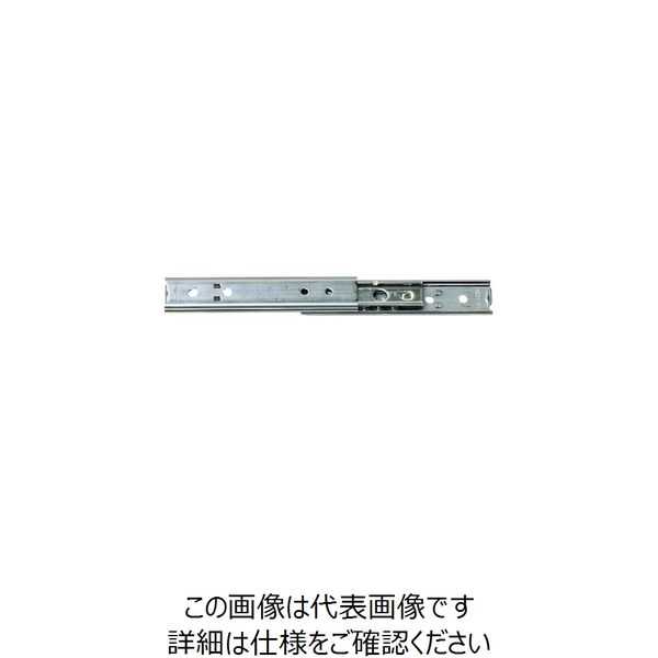 スガツネ工業 (190034800)SCR3ー15Sー80A/オールステンレス鋼製ミニスライドレール SCR3-15S-80A 1本（直送品）