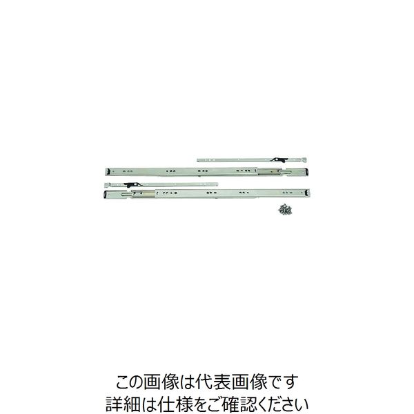 スガツネ工業 (190111814)C2632ー18/スライドレール※在庫限り C2632-18 1式 224-4049（直送品）