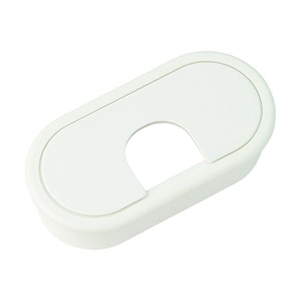 スガツネ工業 SUGATSUNE (210021706)LN72SーWT配線孔キャップ LN72S-WT 1個 133-6213（直送品）