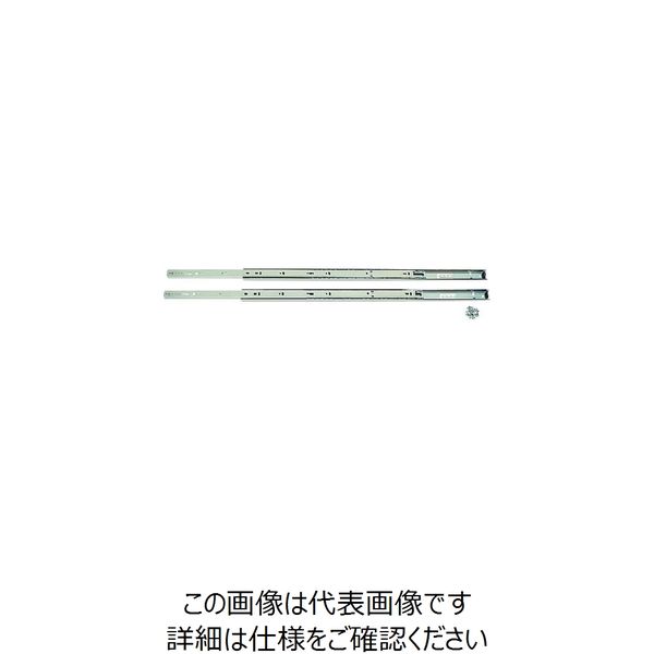 スガツネ工業 (190111831)C2132ー28/スライドレール※在庫限り C2132-28 1式 224-5578（直送品）