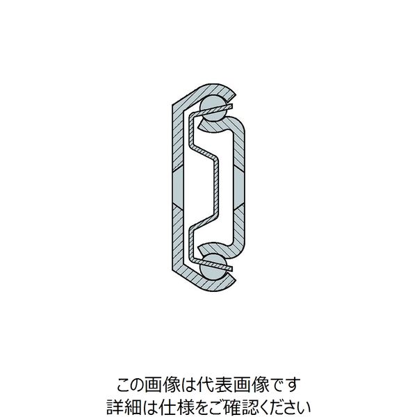 スガツネ工業 (190114052)CBLーR26ー650スライドレール CBL-R26-650 1本 159-7663（直送品）