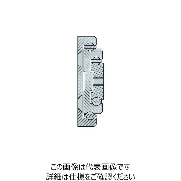 スガツネ工業 (190116404)CBLーD444ー500アルミ合金製 スライドレール CBL-D444-500 1本 159-4526（直送品）  - アスクル