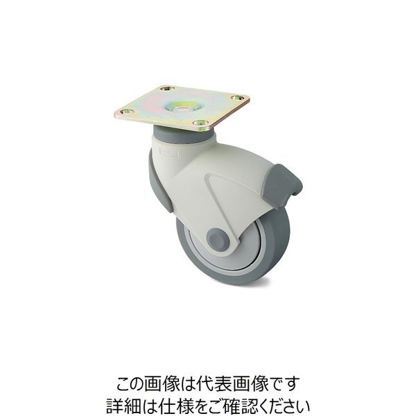 スガツネ工業 SUGATSUNE (200132734)EXー100P表示器付単輪キャスター EX-100P 1個 584-1551（直送品）