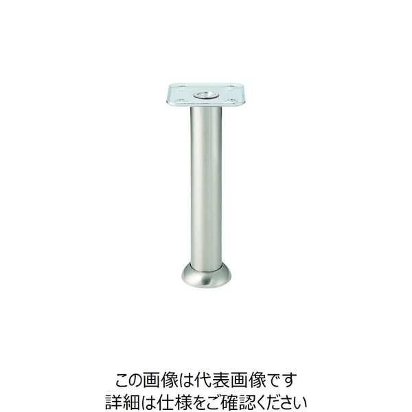 スガツネ工業 (200140007)T136Bー150/ソファー用脚 T136B-150 1本 225-6390（直送品）