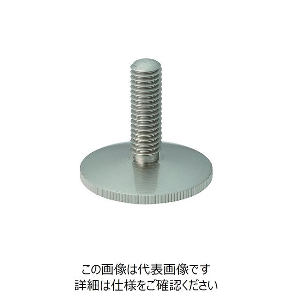 スガツネ工業 SUGATSUNE (200140116)RAー40/ローレットアジャスター RA-40 1個 225-6387（直送品）