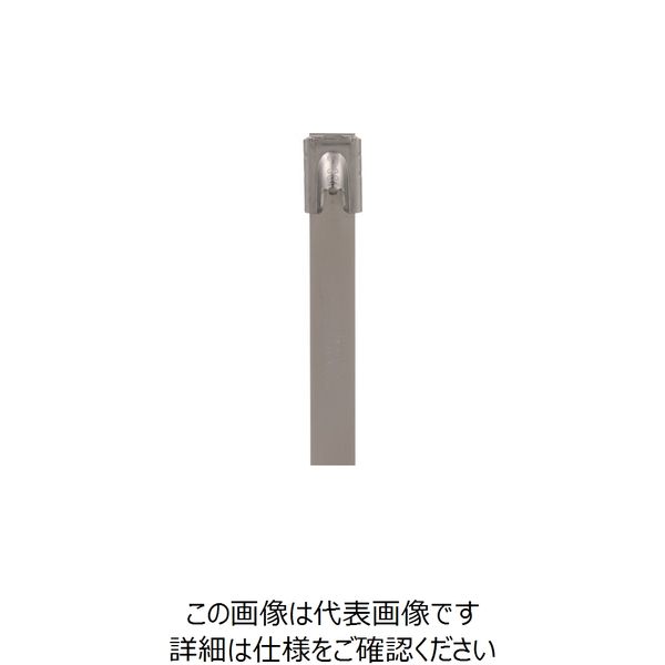 ストロングホールド ステンレススチールバンド SUS316L 長さ362mm 幅7.9mm 50本入り IMLT102HーL6L（直送品）