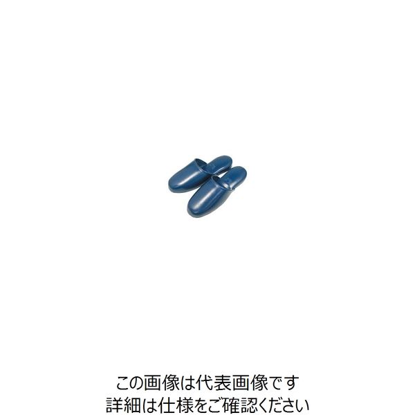 ニッポンスリッパ スリッパ アニリンプラット M ブルー 348559BL 1足 63-1666-77　ナースサンダル（直送品）