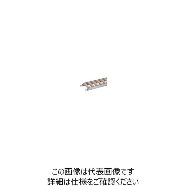 セントラル 樹脂ローラコンベヤ JRAU4208型 400W×50P×1500L JRAU4208-400515 813-5753（直送品）