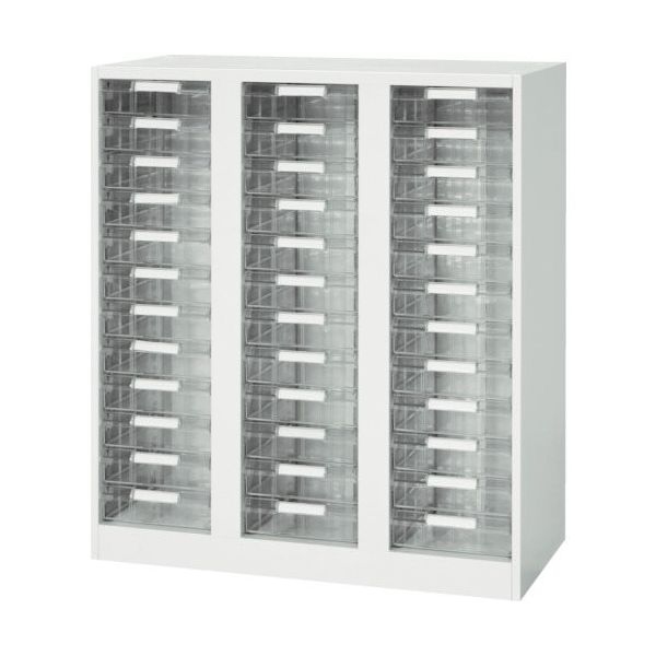 ダイシン工業 DAISHIN 壁面収納庫 A4レターケース型 下置き専用D400 ホワイト V940-11PDA 1台 856-9733（直送品）