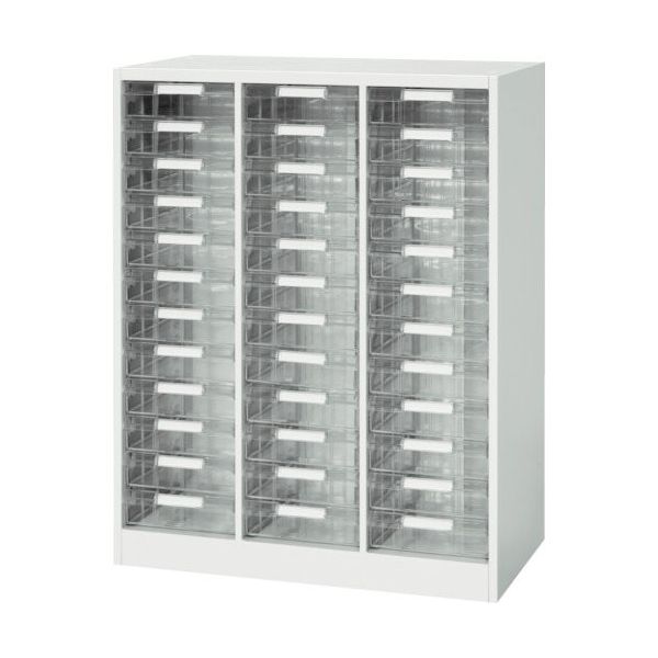 ダイシン工業 DAISHIN 壁面収納庫 A4レターケース型 下置き専用W800 ホワイト V840-11PDA 1台 856-9611（直送品）