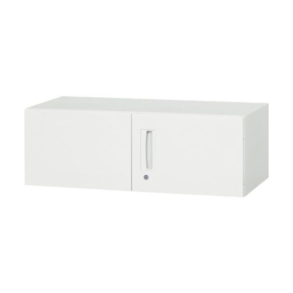 ダイシン工業 DAISHIN 壁面収納庫 両開き型 上置き専用D450 ホワイト V945-03H 1台 856-9767（直送品）