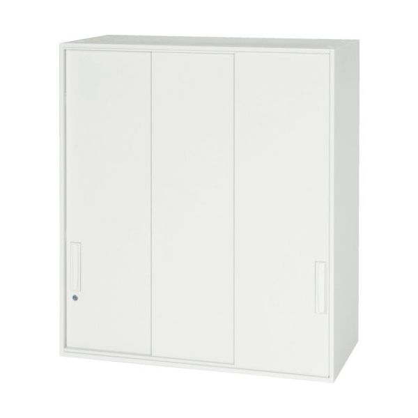 ダイシン工業 DAISHIN 壁面収納庫 3枚引戸型 上置き専用D400 ホワイト V940-10TS 1台 856-9725（直送品）